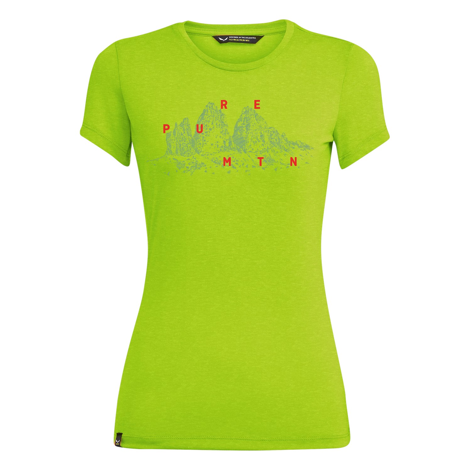 T-Shirts Salewa Graphic Dri-Release® Mulher Verdes 542BAZDKH